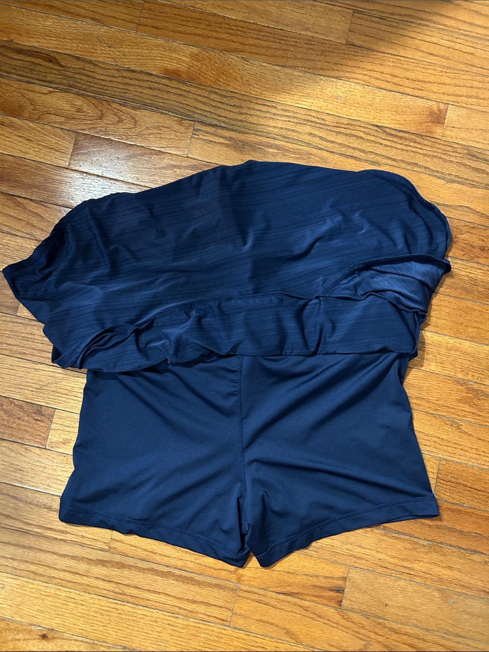 Ideology Navy Blue Tiered Skort - Picture 6 of 6
